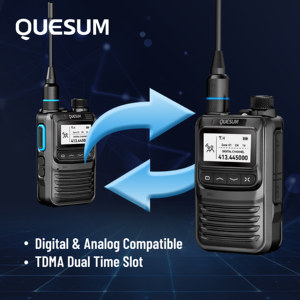 QUANSHENG yeni DMR M7 TDMA UHF Mini dijital el radyosu sıcak satış Walkie Talkie iki yönlü radyo - Product Image 5