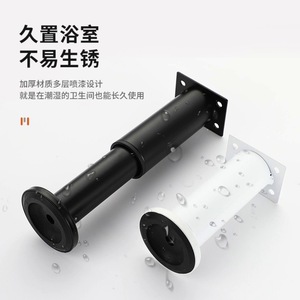 <b>Adjustable</b> Furniture Leg Cold Rolled Steel Heavy Duty Baking Paint Cabinet Sofa Coffee <b>Table</b> Support Column - Product Image 1
