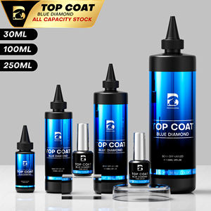 <span class=keywords><strong>Beau</strong></span> Color Factory Blue Diamond Top Coat Vernis gel fonctionnel Vernis à ongles gel non jaune résistant à l'usure Conception gratuite OEM - Product Image 1