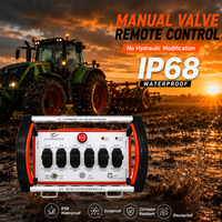 Télécommande sans fil à joystick proportionnel pour machines agricoles, 24V 12V, longue portée, faible entretien
