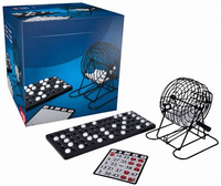 Cage de bingo de luxe en métal sur le thème de l'alphabet HUAXI avec 2 joueurs et emballage personnalisé