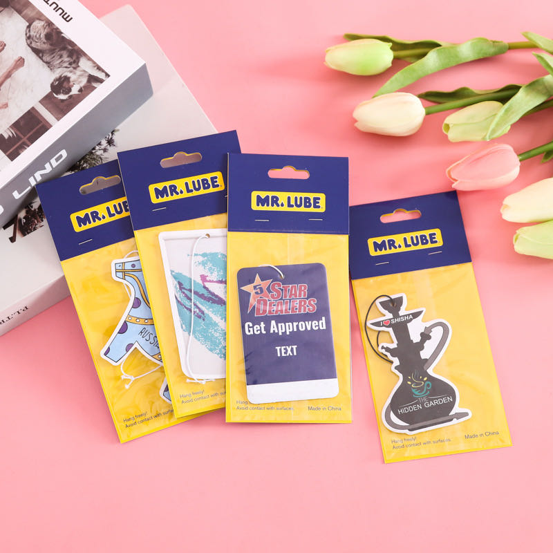 Абсорбирующий бумажный автомобильный освежитель воздуха с индивидуальным дизайном