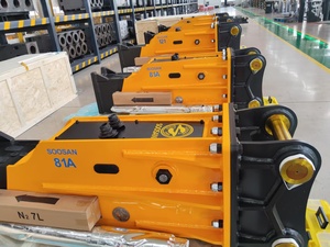 SB81A pour burin de brise-roche hydraulique de type boîte, graissage automatique (en option), garantie 1 an, pièces de rechange neuves pour engins de construction - Product Image 2