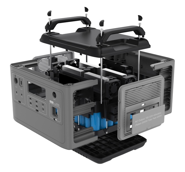 Portable Power Station Electricity Energy LifePo4 3000W 2000Wh Power System All in One Kit Solar 3kw Price for Home
