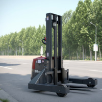 1.5Ton 2Ton 3Ton Lithium Battery Electric Stacker 3 Stage Mast 7m Lifting Height Warehouse Pallet Stacker Heavy Duty CE