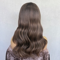 Perruque Lace Front 13x4 en dentelle HD suisse, à nœuds simples, raie centrale naturelle, longue, ondulée, marron, avec nœuds décolorés, perruque juive pour femmes