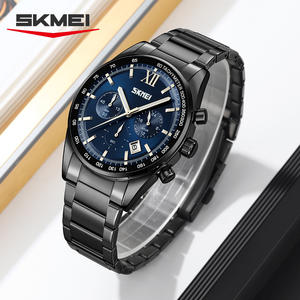 OEM/ODM Business <b>Men</b> Quartz Movement Stainless Steel Glass Dial High Quality DIY Waterproof <b>Watches</b> Customer Provides Fashion - Product Image 4