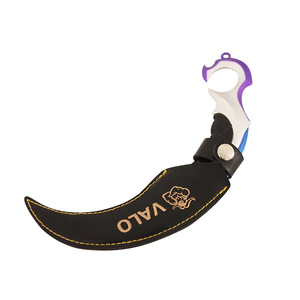 Nouveau design 2023, couteau jouet Valorant, produit tendance sur TikTok, jouet de simulation cool, couteau pliant pour enfants, accessoire de jouet - Product Image 3