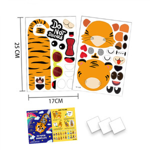Juguete Educativo Manual para Niños, Estilo 2022, Decoración Creativa de Dibujos Animados para Colgar en la Puerta, Bolsa de Materiales para Manualidades - Product Image 5