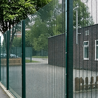 Clôture de sécurité 358, maille transparente anti-escalade, résistante à la rouille, pour clôture de périmètre d'aéroport et de prison