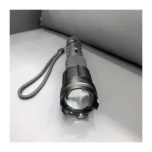 Lanterna tática A76 de longo alcance USB poderosa Lanternas e tochas recarregáveis à prova d'água