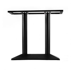 WEKIS Base de table de pub robuste en fonte noire, style moderne vintage, pour dessus de table en bois - Product Image 3