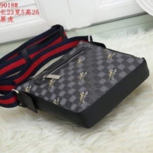 Bolso Bandolera de Lujo para Hombre, Diseño de <span class=keywords><strong>Marca</strong></span>, Color Sólido, Cierre Vertical, Venta al Por Mayor de Fábrica - Product Image 6