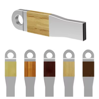 Memoria USB Estilo Bambú 2.0/3.0, Unidad Flash USB de 4GB 8GB 16GB 32GB 64GB para Almacenamiento y Copia de Seguridad