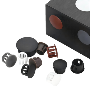 Factory Wholesale Plastic Snap‑in Hole <b>Plug</b>, Snap On Hole Cover for Furniture Cabinet Panel Made in China - Product Image 5