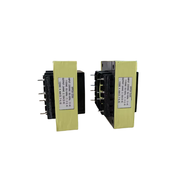 Manufacturer Custom EI76 Low Frequency Transformer Horizontal Pin Type Power Supply Transformer