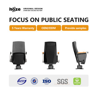 HOZE HS-1102E disesuaikan kaki tunggal kursi rangkai untuk teater film pengaturan perumahan komersial furnitur kuliah Hall - Product Image 2
