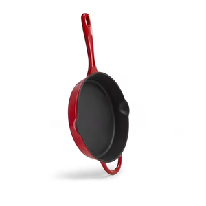Juego de utensilios de cocina esmaltados de hierro fundido de alta calidad, sartén grande de cerámica de 5 piezas, juego de ollas para sopa y bistec para cocinar - Product Image 3