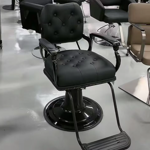 Modern <b>Barber</b> Shop Beauty Salon Black Green Pink Hydraulic <b>Barber</b> Styling <b>Chairs</b> - Product Image 1