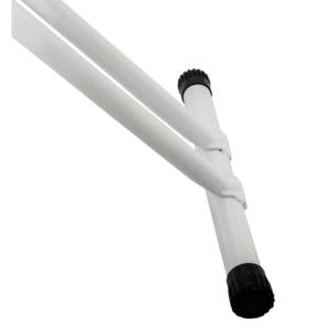 Tabla de Planchar GEST Modelo Blanco con Recubrimiento en Polvo, 38x114cm, Altura Ajustable, Superficie de Malla, Diseño Plegable, para Armario, Turquía - Product Image 6