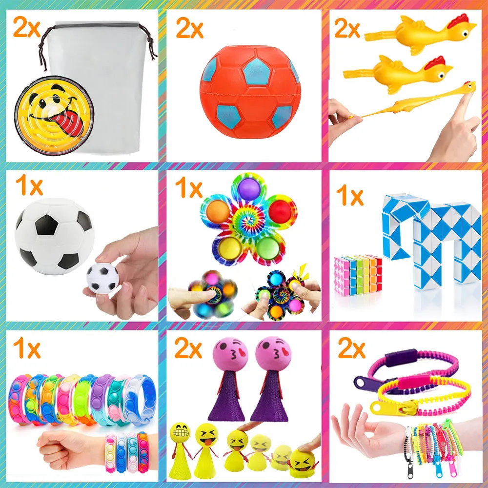 AA Trending Products 2024 New Arrivals Bulk Fidget Toys for Kids Fidget Sensory Toys Fidget Toys Packs for Kids