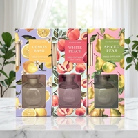 Diffuseurs de parfum pour la maison et le bureau, diffuseurs à bâtonnets aux fruits séchés, différentes options de senteurs, diffuseur d'aromathérapie liquide, coffret cadeau