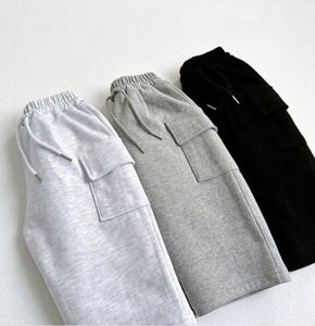 <span class=keywords><strong>Pantaloni</strong></span> <span class=keywords><strong>Cargo</strong></span> personalizzati per bambini bambini con due tasche e <span class=keywords><strong>pantaloni</strong></span> Casual per bambini con coulisse funzionali - Product Image 4