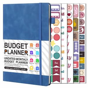 <strong>Budget</strong> Planner, Monthly <strong>Budget</strong> Book with Expense <strong>Tracker</strong>, Undated Bill Organizer &amp; Finance Planner to Manage Your Finances - Product Image 1
