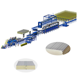 Linea di Produzione Continua Completa per Pannelli Sandwich in PIR (Polisocianurato) Linea Automatica per Pannelli Sandwich in PU - Product Image 5