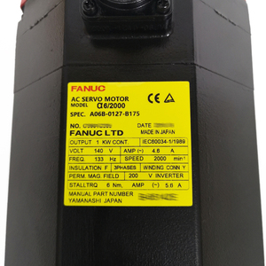 ใหม่ของแท้ FANUC AC เซอร์โวมอเตอร์ A06B-0127-B175 - Product Image 2