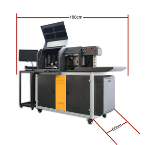 Machine à cintrer les <span class=keywords><strong>lettres</strong></span> en aluminium, machine CNC pour cintrer les <span class=keywords><strong>lettres</strong></span> et les mots en aluminium pour enseignes - Product Image 6