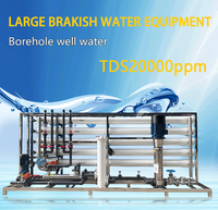Système de traitement de l'eau par osmose modulaire de 20 kW, conteneurisé, dessalement, système de traitement de l'eau RO monté sur skid, capacité personnalisée