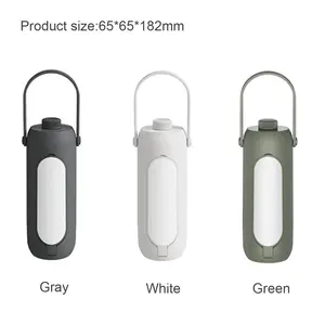 Linterna de Camping con 3 Colores, Recargable por USB, Luz LED de Emergencia para Camping, Regulable, Linterna de Senderismo, Banco de Energía para Exteriores - Product Image 1
