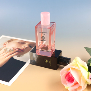 Commercio all'ingrosso di vendita calda 50ml 100ml di colore <span class=keywords><strong>rosa</strong></span> quadrato <span class=keywords><strong>profumo</strong></span> <span class=keywords><strong>naturale</strong></span> corpo Spray bottiglia di vetro di <span class=keywords><strong>profumo</strong></span> per le donne - Product Image 5
