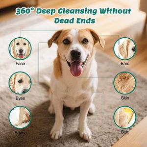 Lingettes Nettoyantes Personnalisées en Gros pour Animaux de Compagnie – Lingettes Anti-Taches de Larmes Naturelles et Biologiques pour Chiens et Chats – Outil de Toilettage Doux pour Peaux Sensibles - Product Image 3