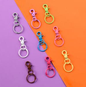 Custom <b>Hook</b> Soft Enamel Metal Key Buckle Swivel Lobster Clasp <b>Snap</b> <b>Hook</b> Key Chain Ring Buckles - Product Image 2