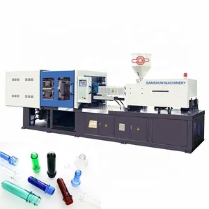 Hot sale pet bottles preform making machine videos husky pet preform molding machine