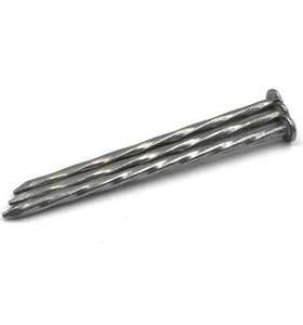 Piquets de paysage, pointes de gazon artificiel de 6 pouces, grands clous d'aménagement paysager, <span class=keywords><strong>agrafe</strong></span> d'ancrage de bordure galvanisée pour sol de jardin - Product Image 4