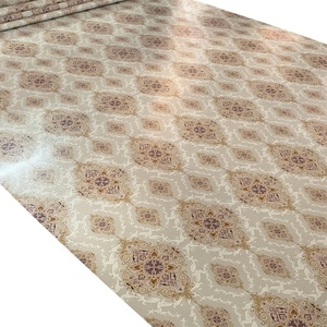 Fabricant de revêtements de sol, tapis brun personnalisé, design antidérapant, revêtement de sol en PVC linoléum - Product Image 1