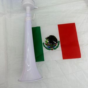 2024 chất lượng cao Trận Đấu Bóng Đá Khuyến Mãi Cổ Vũ Fan nhựa không khí Vuvuzela sừng với biểu tượng tùy chỉnh - Product Image 2