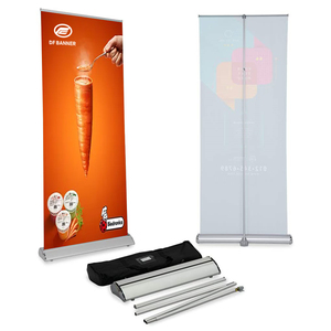 CMYK Aluminio Tipo Promoción Retráctil Banner 120X200 cm Kakemono para Publicidad Digital Clásico Roll up Banner Exposición - Product Image 1