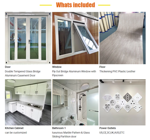 บ้านคอนเทนเนอร์สำเร็จรูปขนาด 20 ฟุต 40 ฟุต 2 ห้องนอน หรูหรา ขยายได้ ขาย - Product Image 6