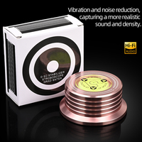 ATAUDIO Stabilisateur de disque vinyle en métal personnalisé pour platine vinyle Accessoires de tourne-disque Stabilisateur de disque LP