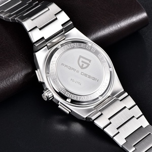 นาฬิกาข้อมือดีไซน์ใหม่ PAGANI DESIGN 1761 เครื่อง Seiko VK63 ควอตซ์ ขนาด 40 มม. กระจกแซฟไฟร์หรูหรา กันน้ำ สำหรับผู้ชาย - Product Image 4