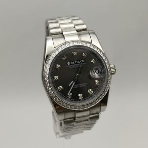 Reloj Mecánico SEILOCE NH35 de Nuevo Diseño en Oferta, Reloj de Lujo Automático con Cronógrafo y Diamantes de Acero Inoxidable para Parejas - Product Image 2