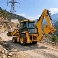 Beli Truk Backhoe Loader Murah / Backhoe Loader 4 Ton Mesin Pompa Gearbox Bearing Produksi Ritel