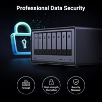 UGREEN NASync DXP8800Plus 8-Bay Desktop-NAS mit Intel i5 1235u 10-Core CPU, 8GB DDR5 RAM, 128G SSD für Netzwerk-Speicherung (Diskless)