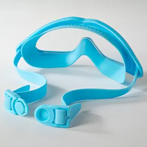Premium Waterproof Anti-Fog Uv Eye-Protection Children Kids Big Frame Eye Wear Glasses Swimming Goggles