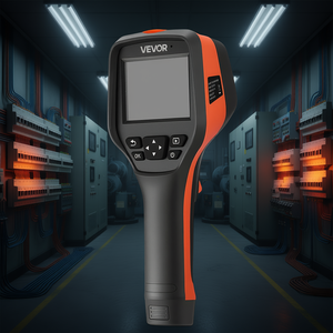 Caméra thermique portable Vevor, résolution IR 256x192, fréquence de rafraîchissement 25 Hz, écran tactile 3,5 pouces, Wifi, plage de température de 4 à 1022 °F - Product Image 2