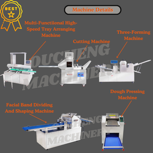 Hoàn toàn tự động pháp Baguette dây chuyền sản xuất công suất cao Châu Âu Baguette Maker Hot Bán hoàn toàn tự động Baking giải pháp - Product Image 3